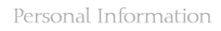 Personal Information